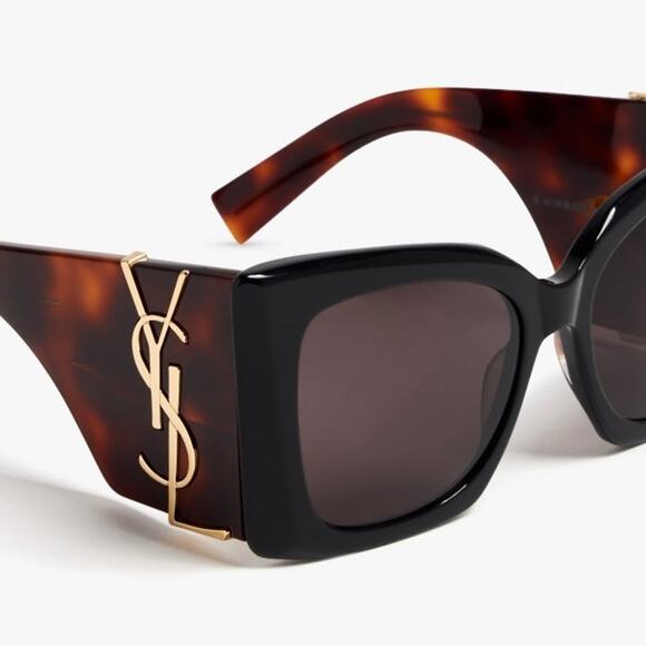 NEW!!! YVES SAINT LAURENT Sunglasses SL-M119-BLAZE-003 Authentic - Picture 3 of 10